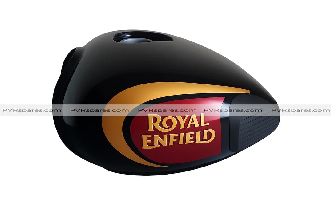 Petrol Tank For BULLET CLASSIC 350 Halcyon Black