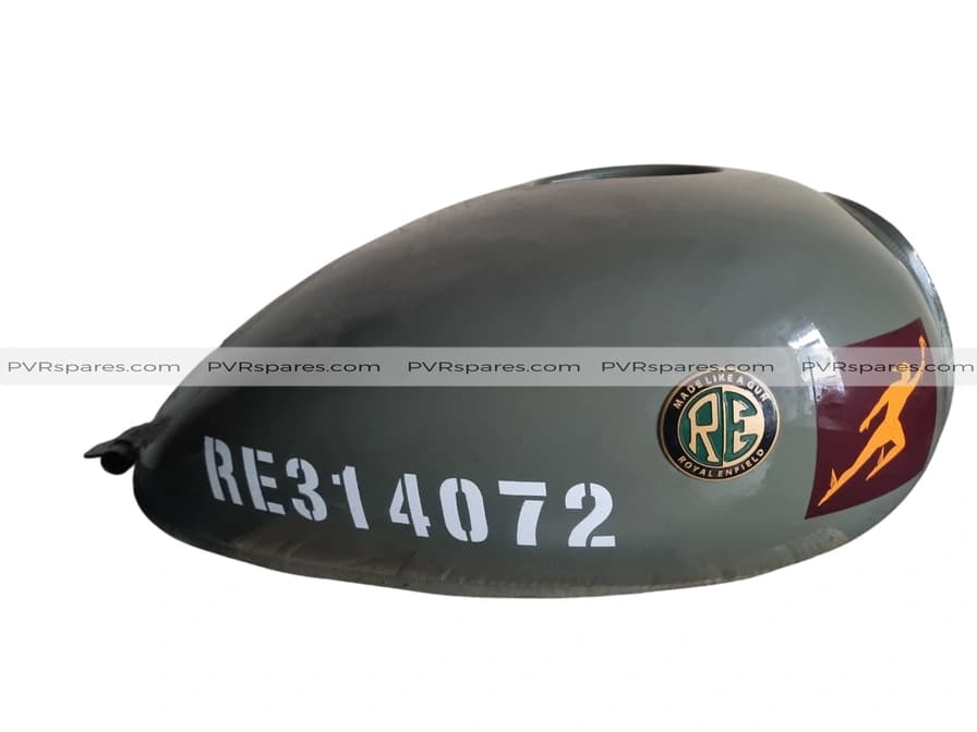 Petrol Tank For BULLET CLASSIC 350 || Signals Marsh Grey