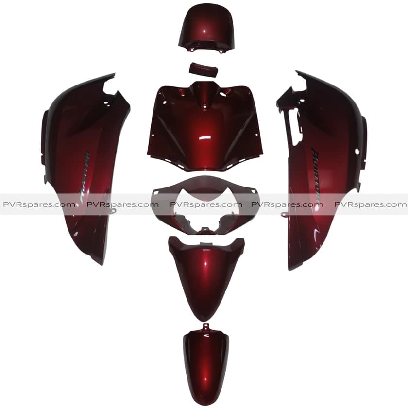 Aviator Full Body Kit || Color Maroon/Red