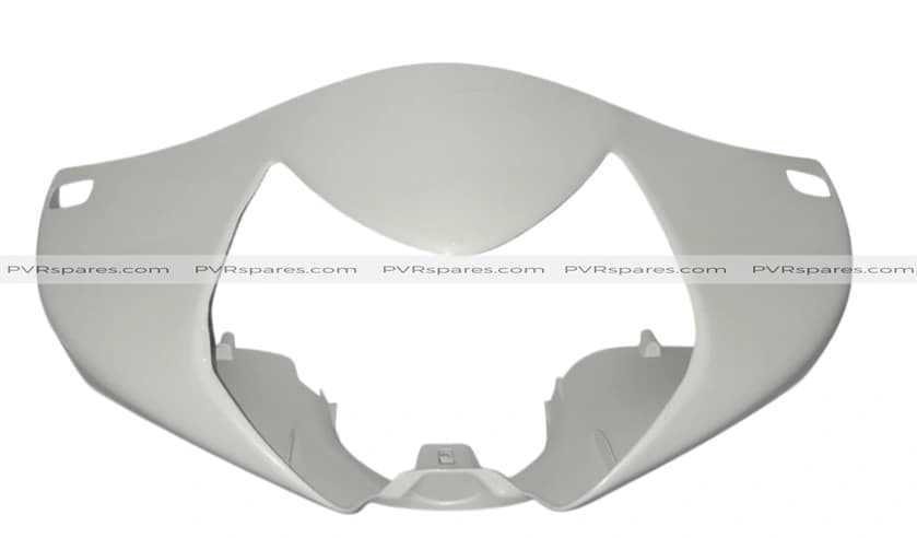 Aviator Headlight Cover/Mask || Color White