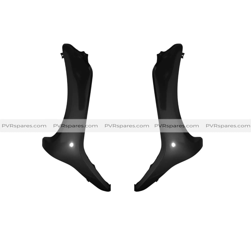 Honda Aviator (Metal) Side Panels || Color Black
