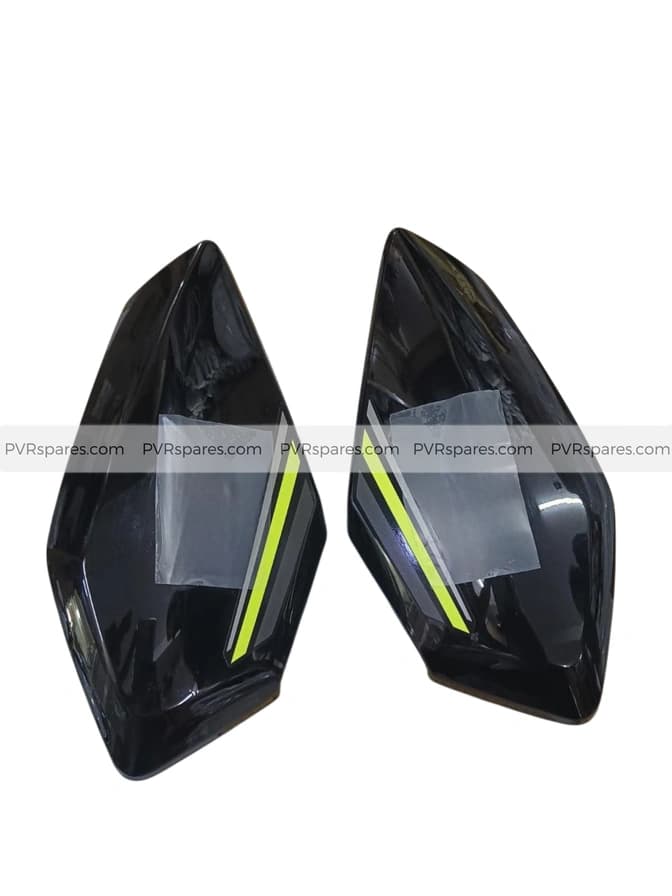 Honda SP 125 BS6 Tank Panels || Black and Green|| Without Monogram