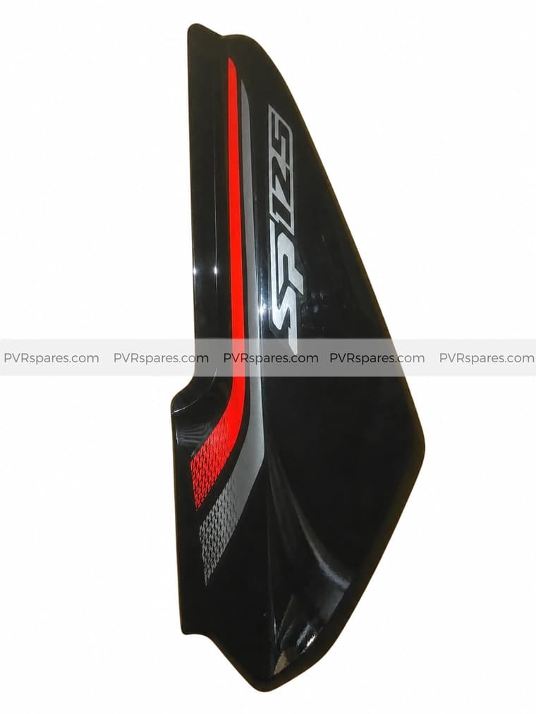 Honda SP 125 BS6 Side Panel (Left) || Black and Red
