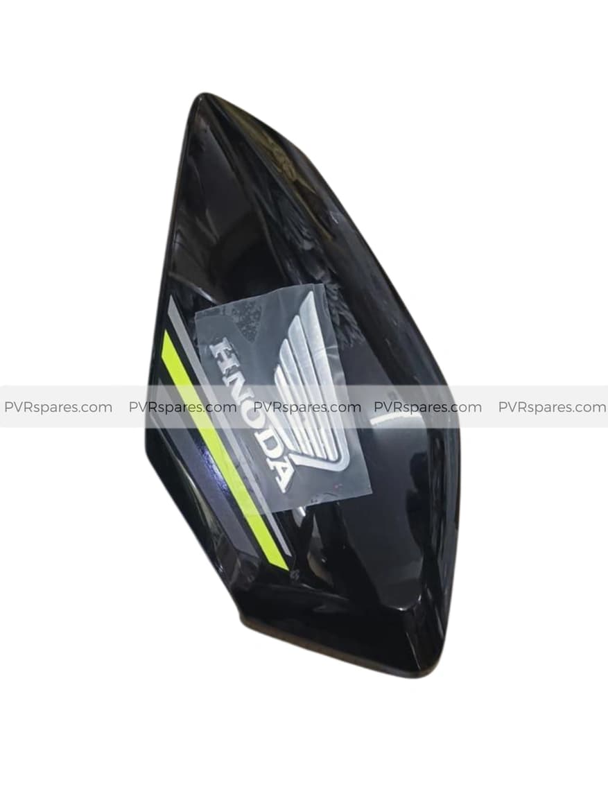 Honda SP 125 BS6 Tank Panel (Right) || Black and Green|| Without Monogram
