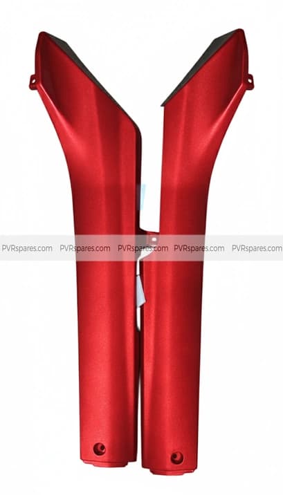 Honda DIO BS3 Side Pattis (pair) || Color Red