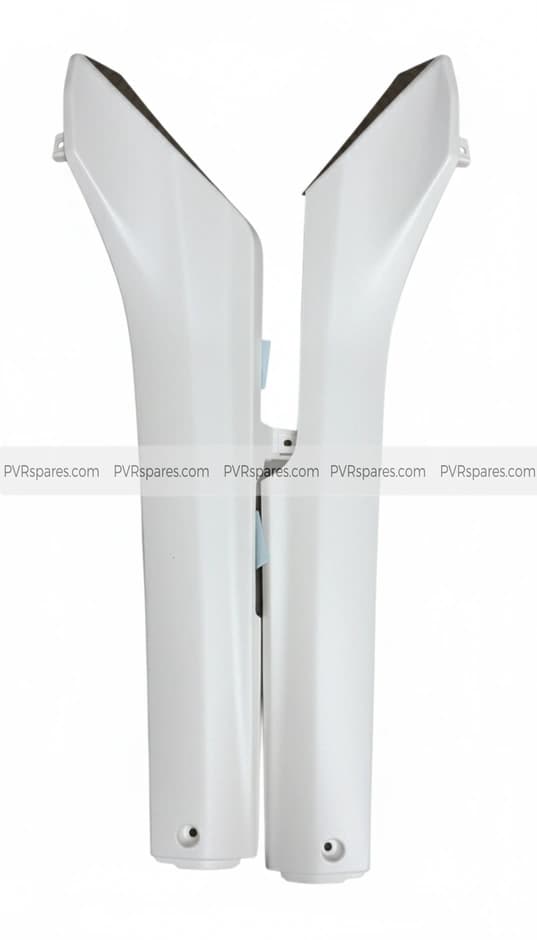 Honda DIO BS3 Side Pattis (pair) || Color White