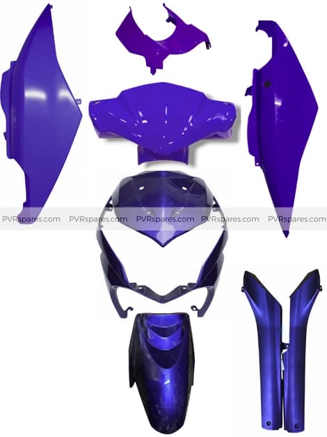 Honda DIO BS3 Full Body Kit || Color Purple