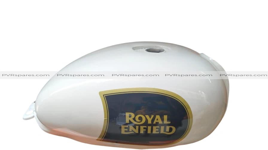 Fuel Tank For BULLET CLASSIC 350 || Color WHITE