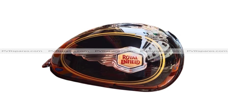 Standard Bullet Petrol Tank || New Model || Black
