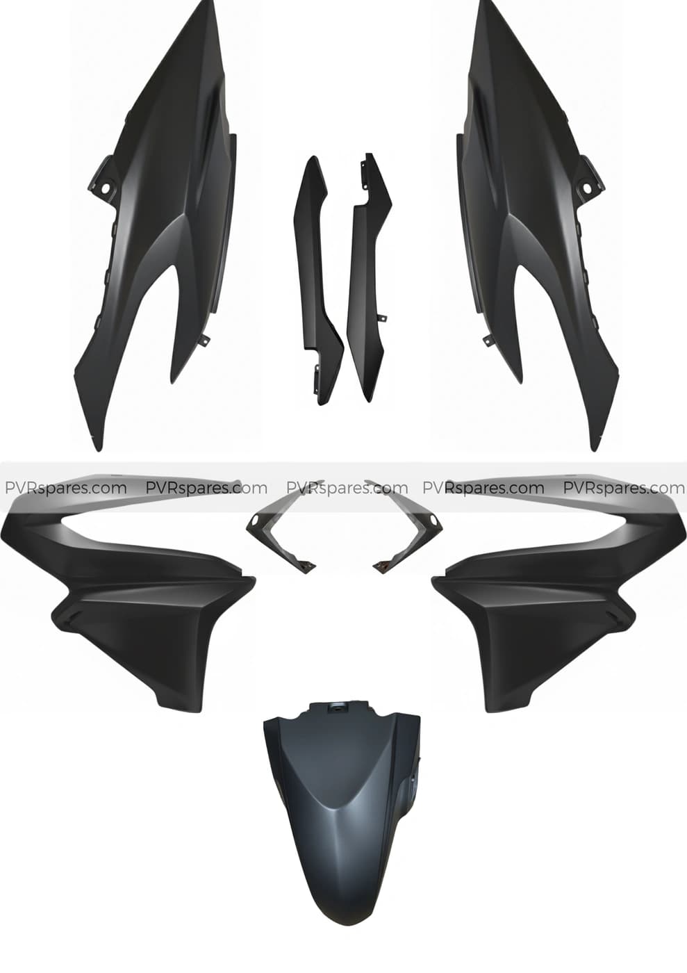 Grazia BS4 Full Body Kit || Color Grey (Axis Metallic Grey)