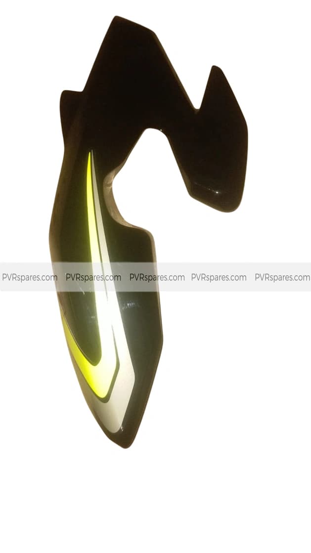 Honda SP 125 BS6 Headlight Visor Kaan (Right) || Black and Green