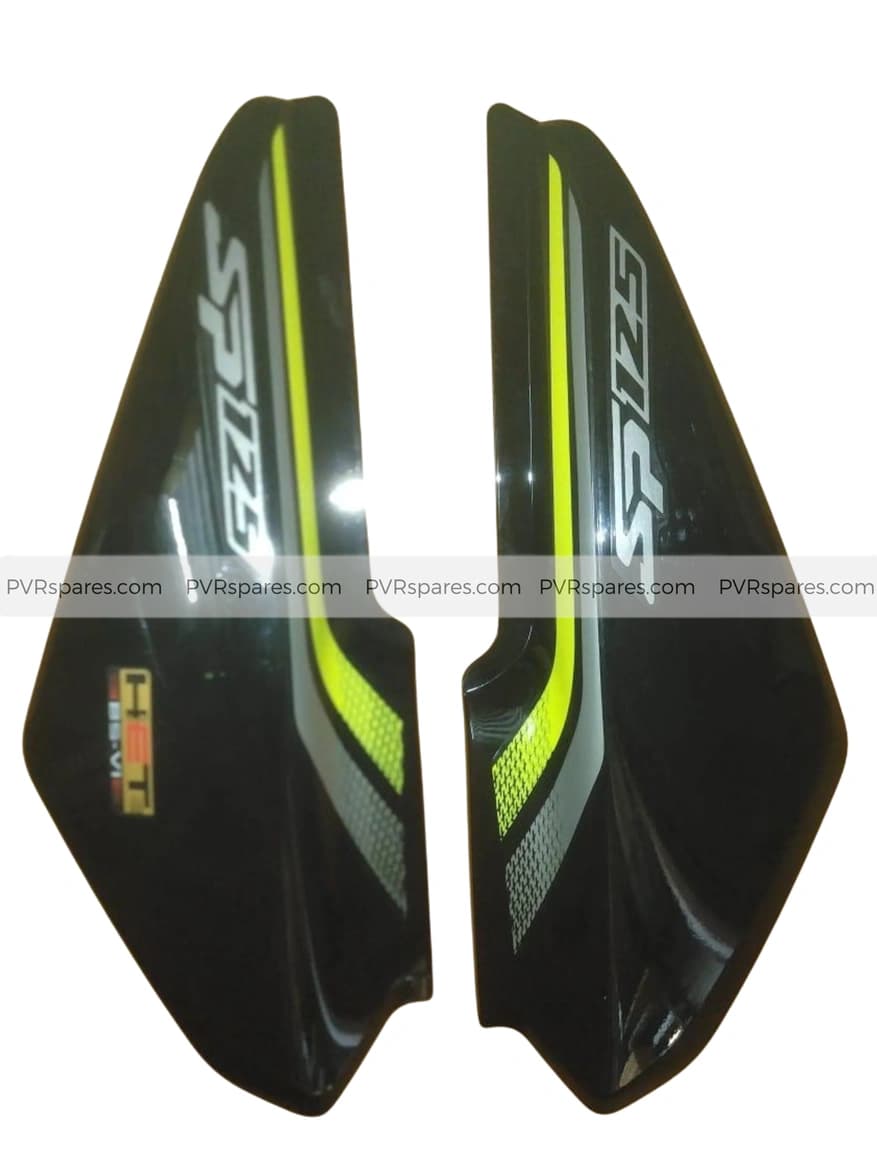 Honda SP 125 BS6 Side Panels || Black and Green